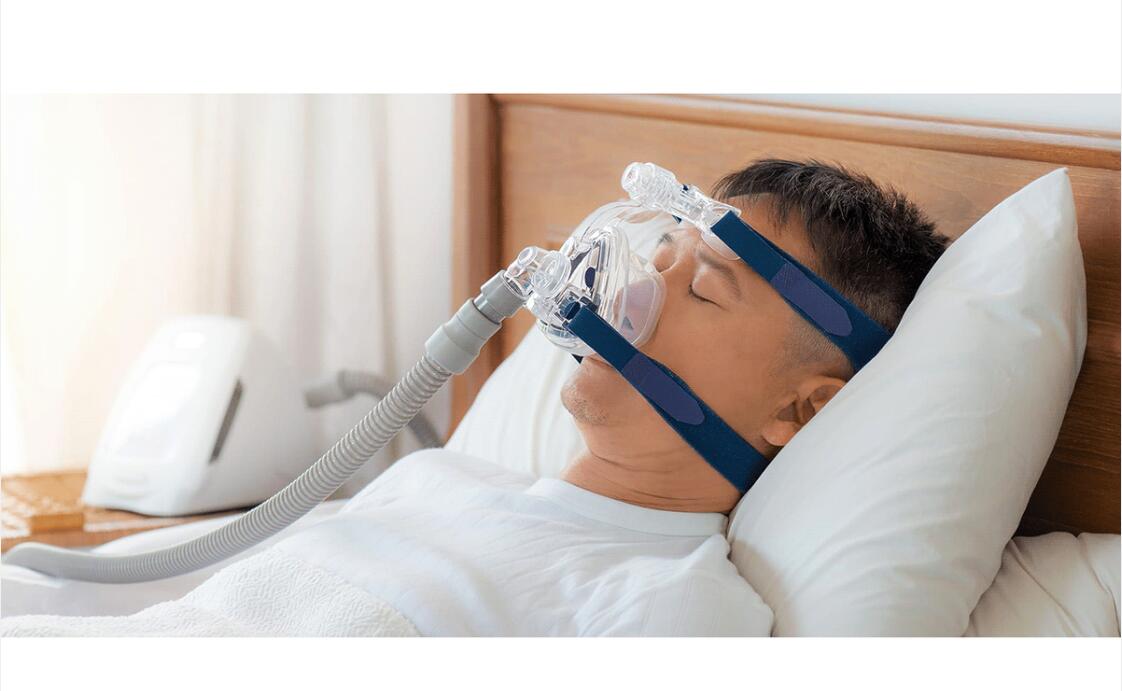 CPAP+睡眠呼吸暫停通氣治療醫(yī)療設(shè)備品牌logo設(shè)計(jì)視覺形象vi設(shè)計(jì)“圓點(diǎn)氣流”圖案