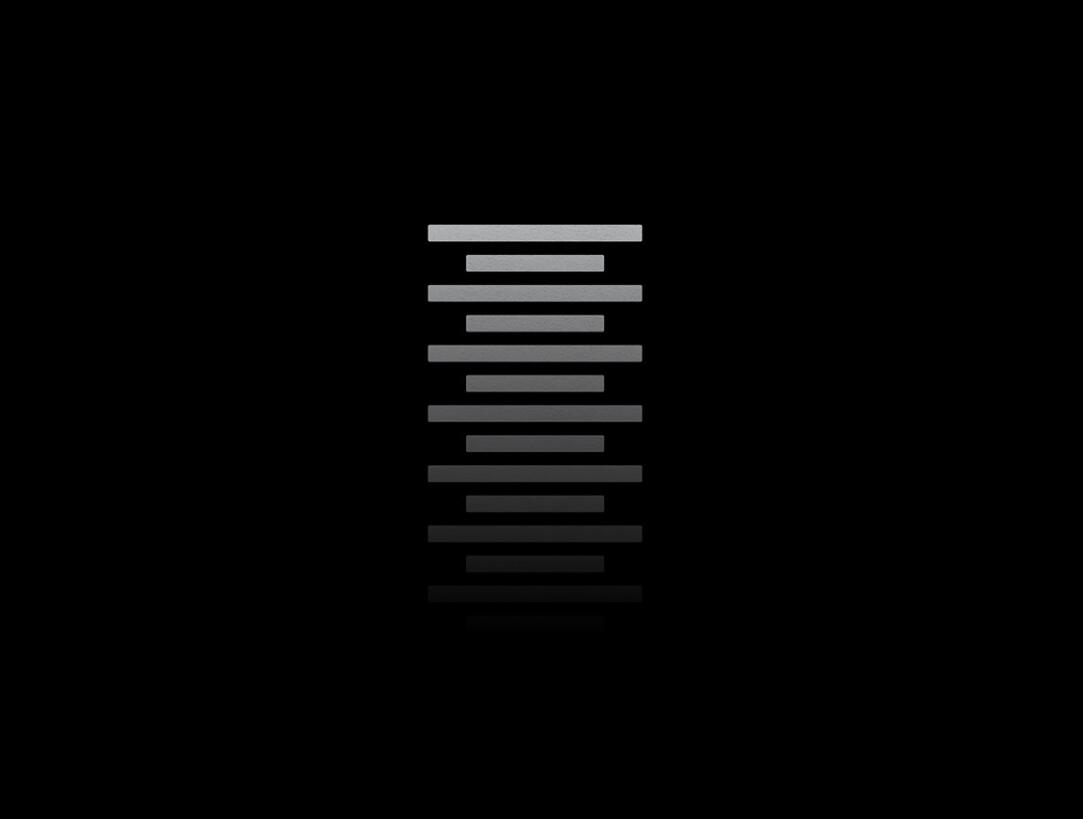 Xyle建筑設(shè)計公司logo設(shè)計品牌形象vis設(shè)計，x磚塊logo與超酷黑白漸變vi風