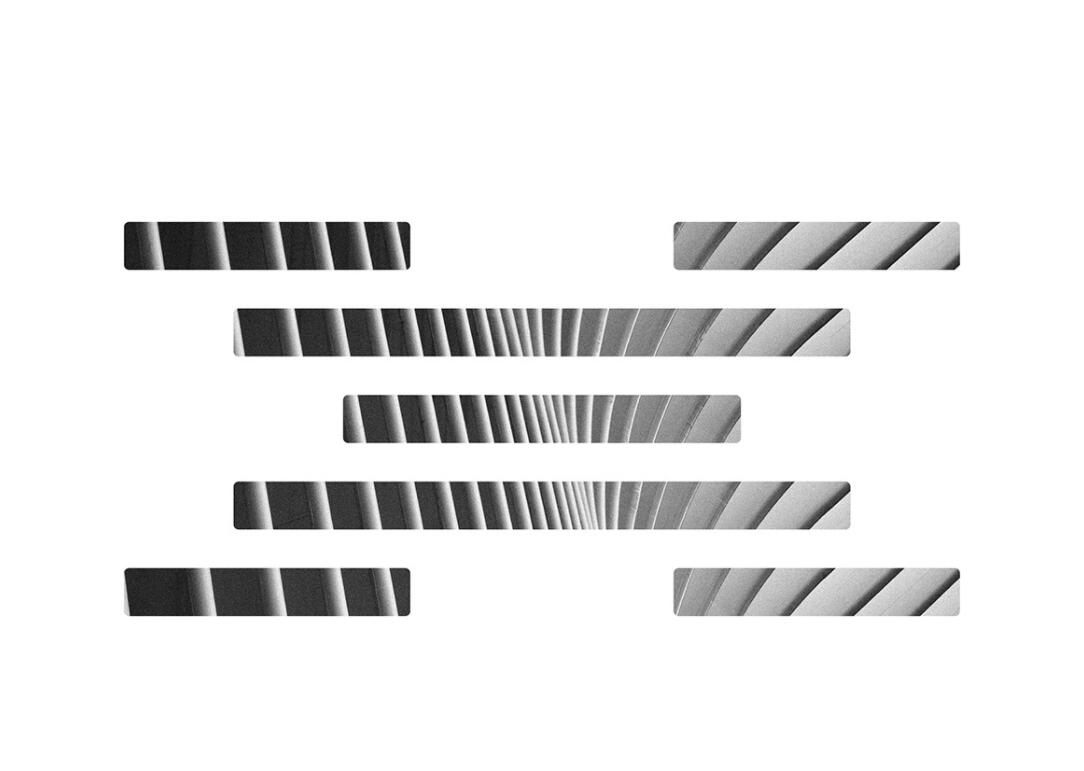 Xyle建筑設(shè)計公司logo設(shè)計品牌形象vis設(shè)計，x磚塊logo與超酷黑白漸變vi風