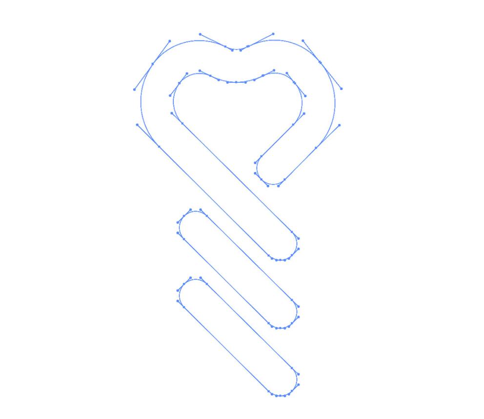 DMIC 亞科診所品牌logo-vi設計，明亮輕藍紫色搭配略灰色