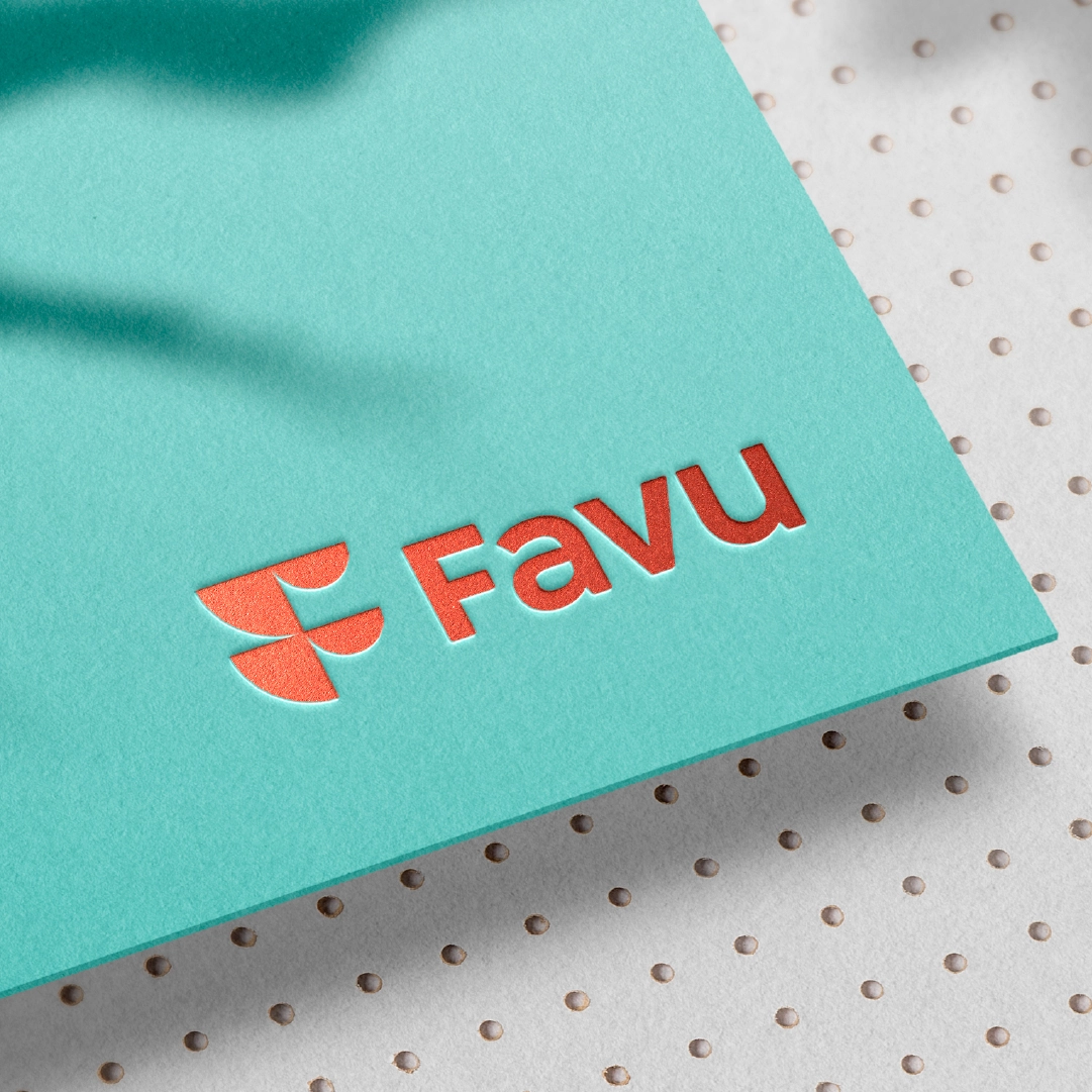 Favu 農業(yè)互聯網信息平臺品牌起名/logo設計/品牌vi形象設計策劃，圓角字母F