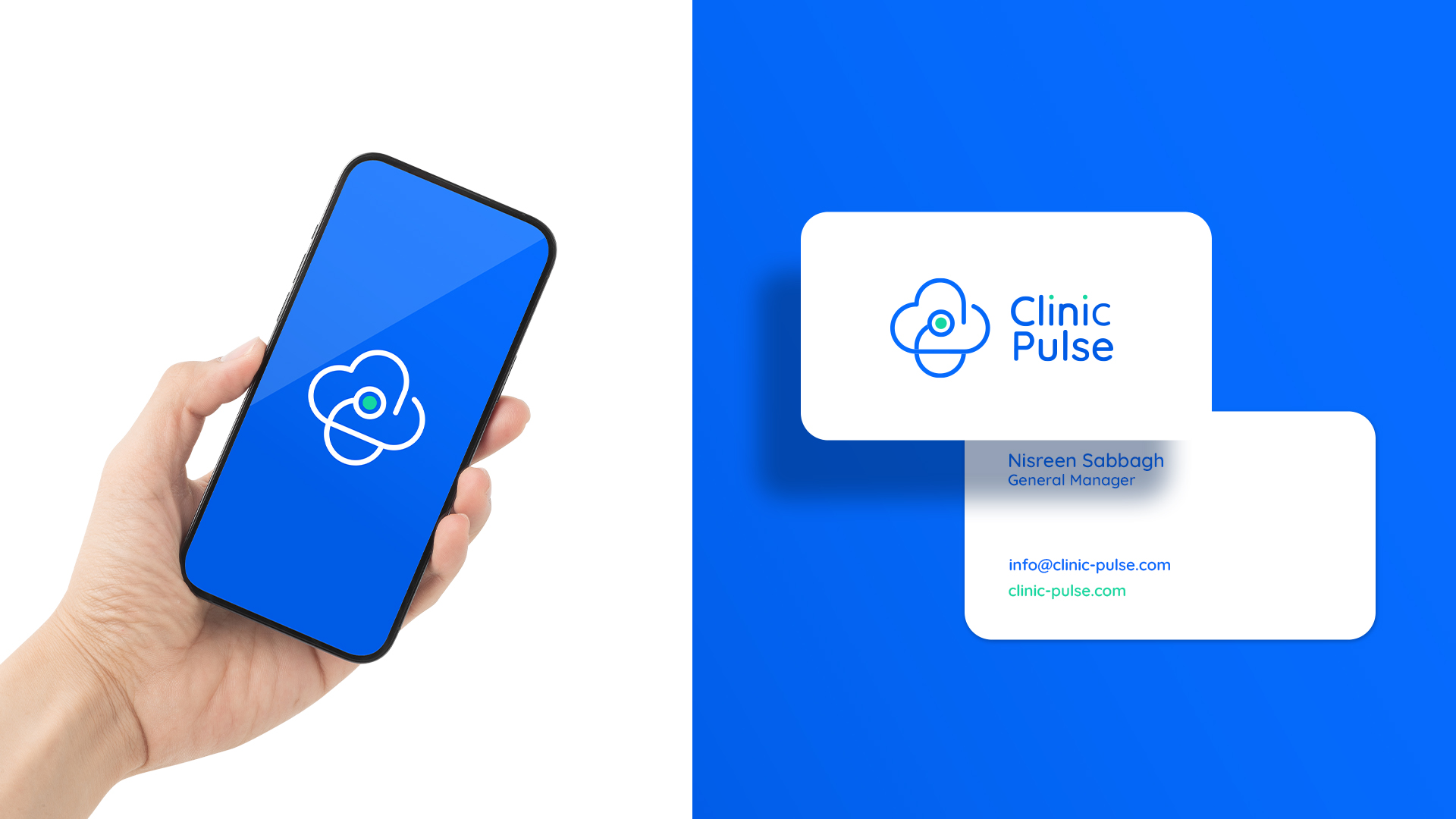 Clinic診所醫(yī)療管理軟件品牌 logo設(shè)計(jì)，心臟、紅十字會(huì)徽章和聽診器