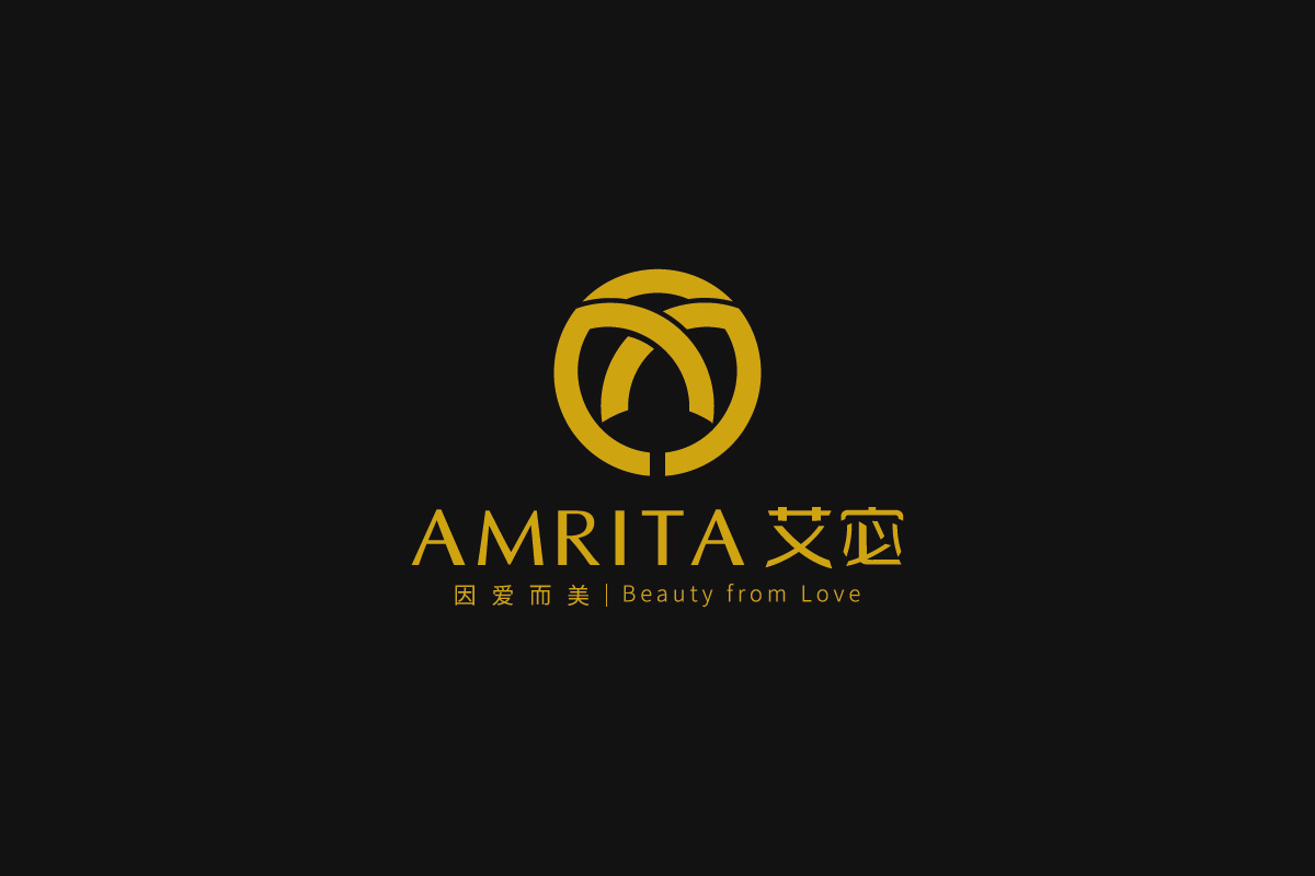AMRITA 艾宓女性品牌命名與logo設計