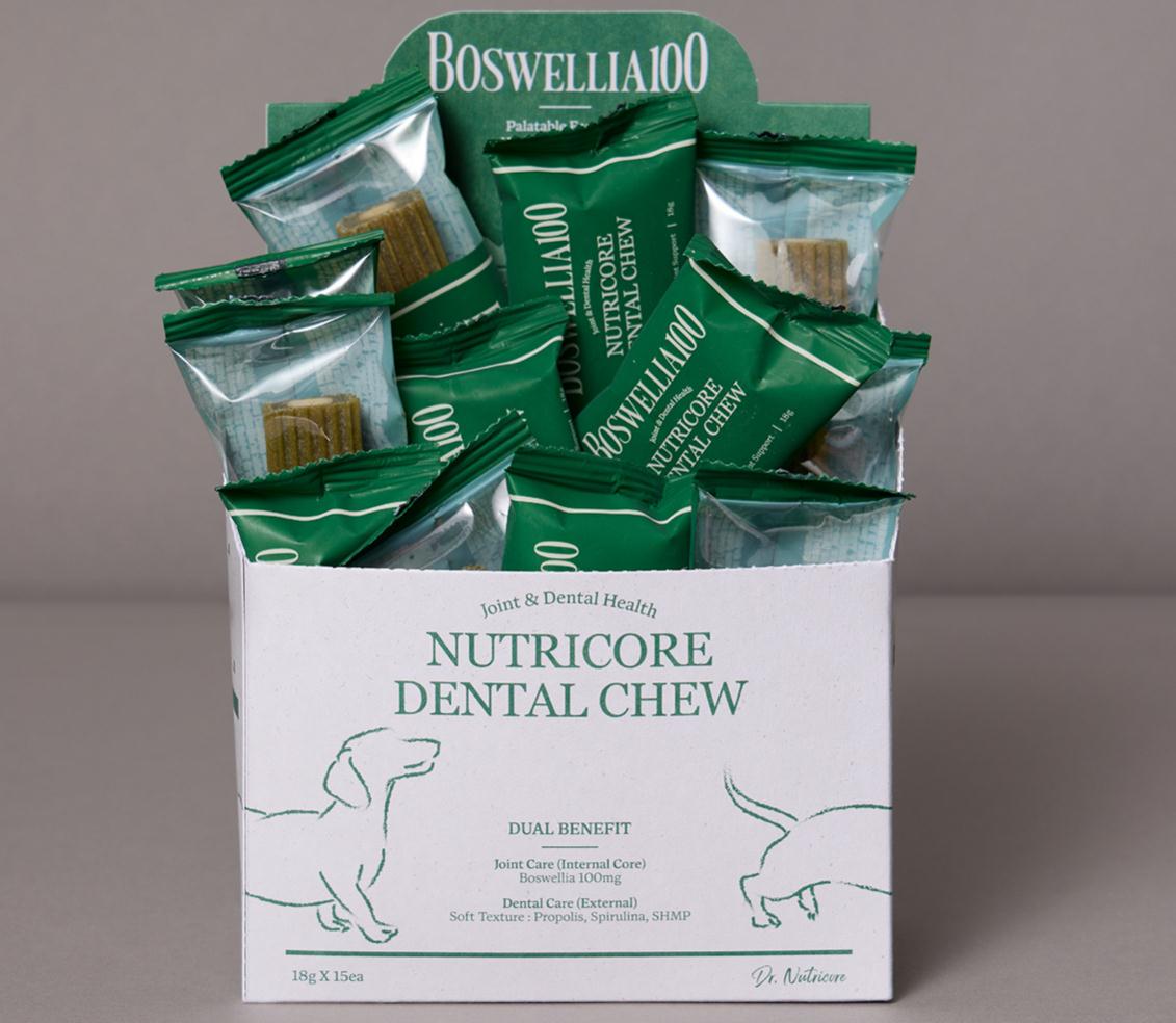 BOSWELLIA 狗狗寵物營養保健品包裝設計綠色簡潔風格 BOSWELLIA 狗狗寵物營養保健品包裝設計綠色簡潔風格