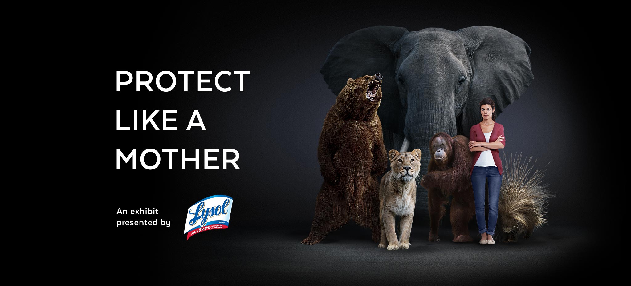 Lysol 消毒劑像母親一樣保護廣告策劃 Lysol 消毒劑像母親一樣保護廣告策劃