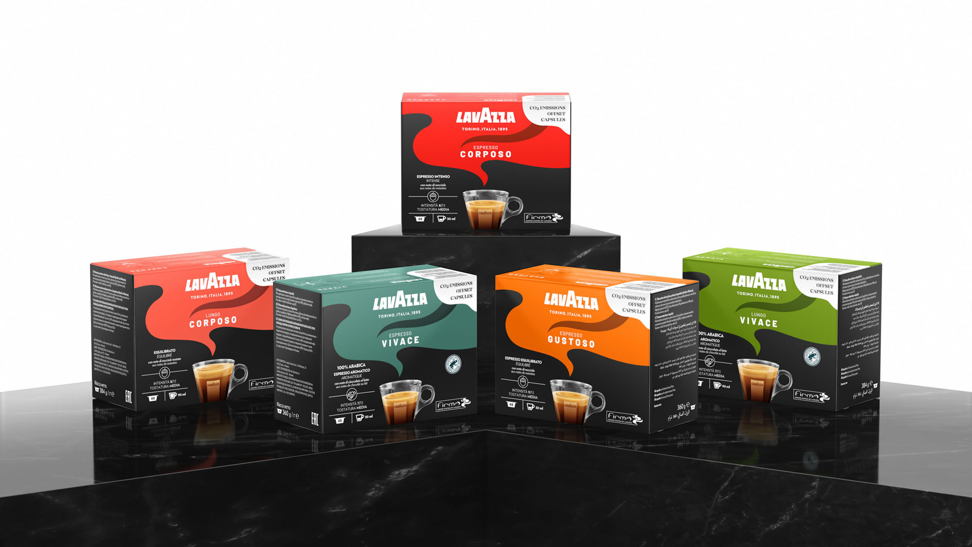 Lavazza Blue 膠囊咖啡包裝設(shè)計(jì)