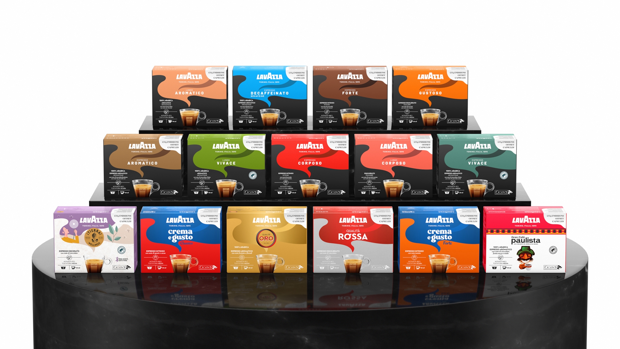 Lavazza Blue 膠囊咖啡包裝設(shè)計(jì)