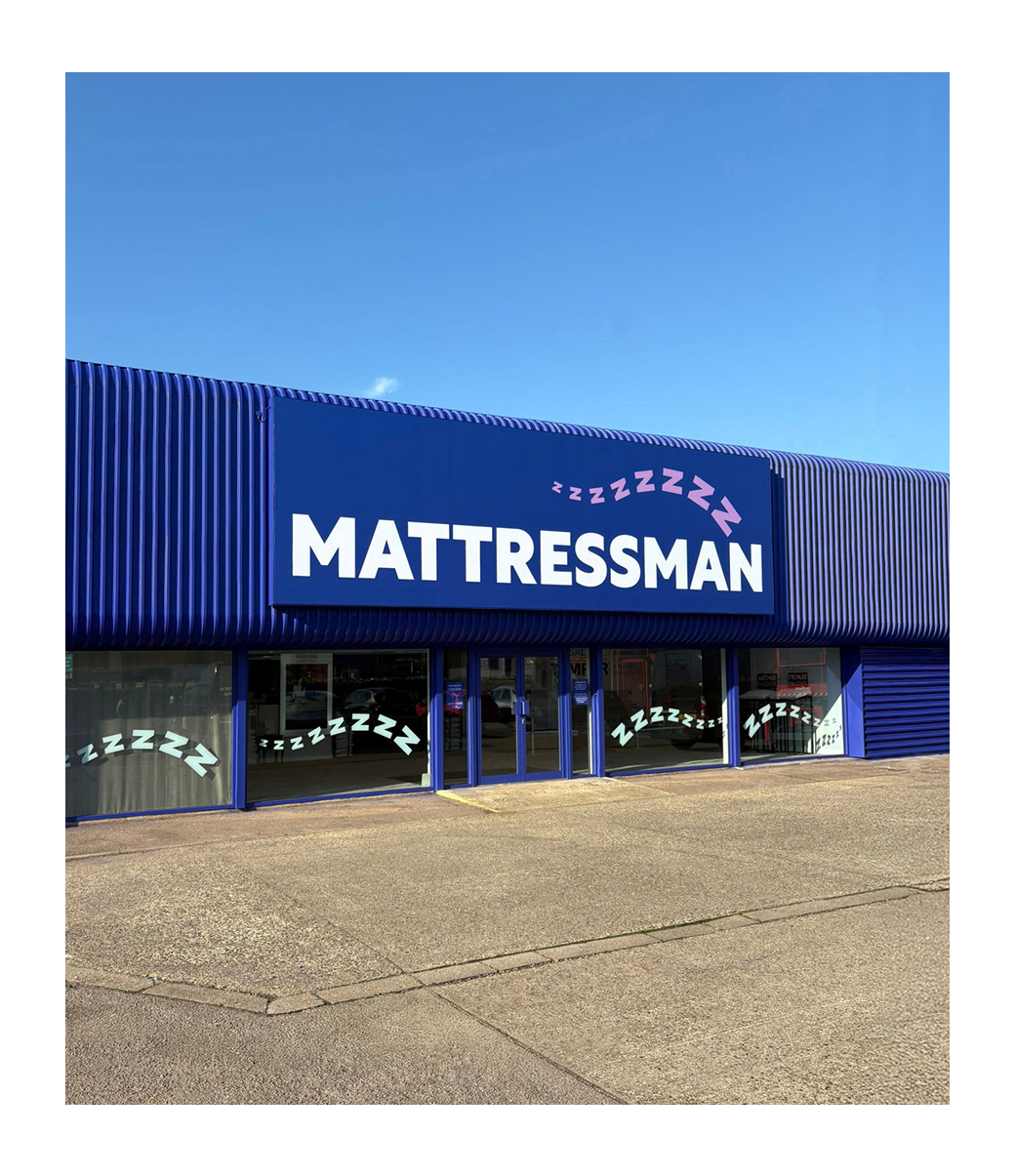 Mattressman英國最大在線床墊零售商品牌形象重塑logo設(shè)計(jì)vi應(yīng)用設(shè)計(jì)-睡眠字母Z曲線