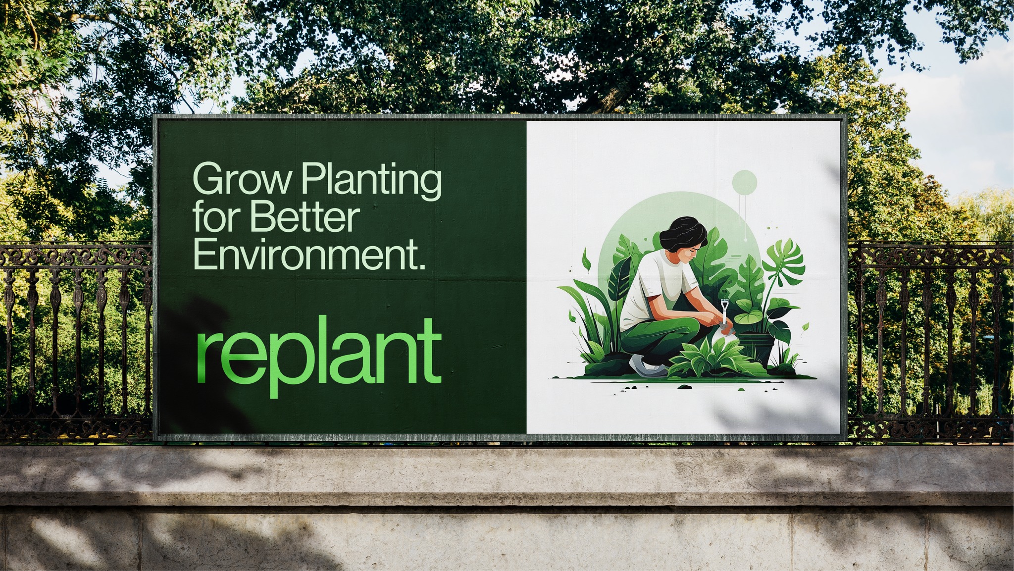 Replant 有機再生農業(yè)技術品牌形象logo設計vi設計“自然葉子”