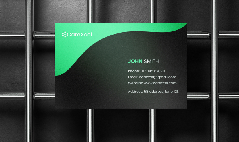 CareExcel 醫(yī)療保健解決方案公司logo設(shè)計(jì)vi設(shè)計(jì)，分子結(jié)構(gòu)加十字