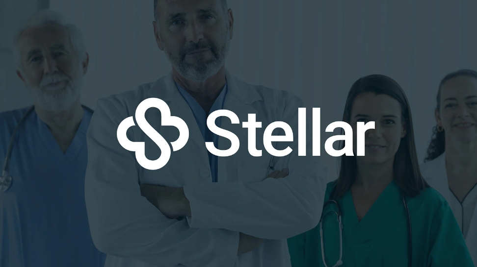 Stellar 醫(yī)院logo設計vi設計，融合多個醫(yī)療元素-上海logo設計公司