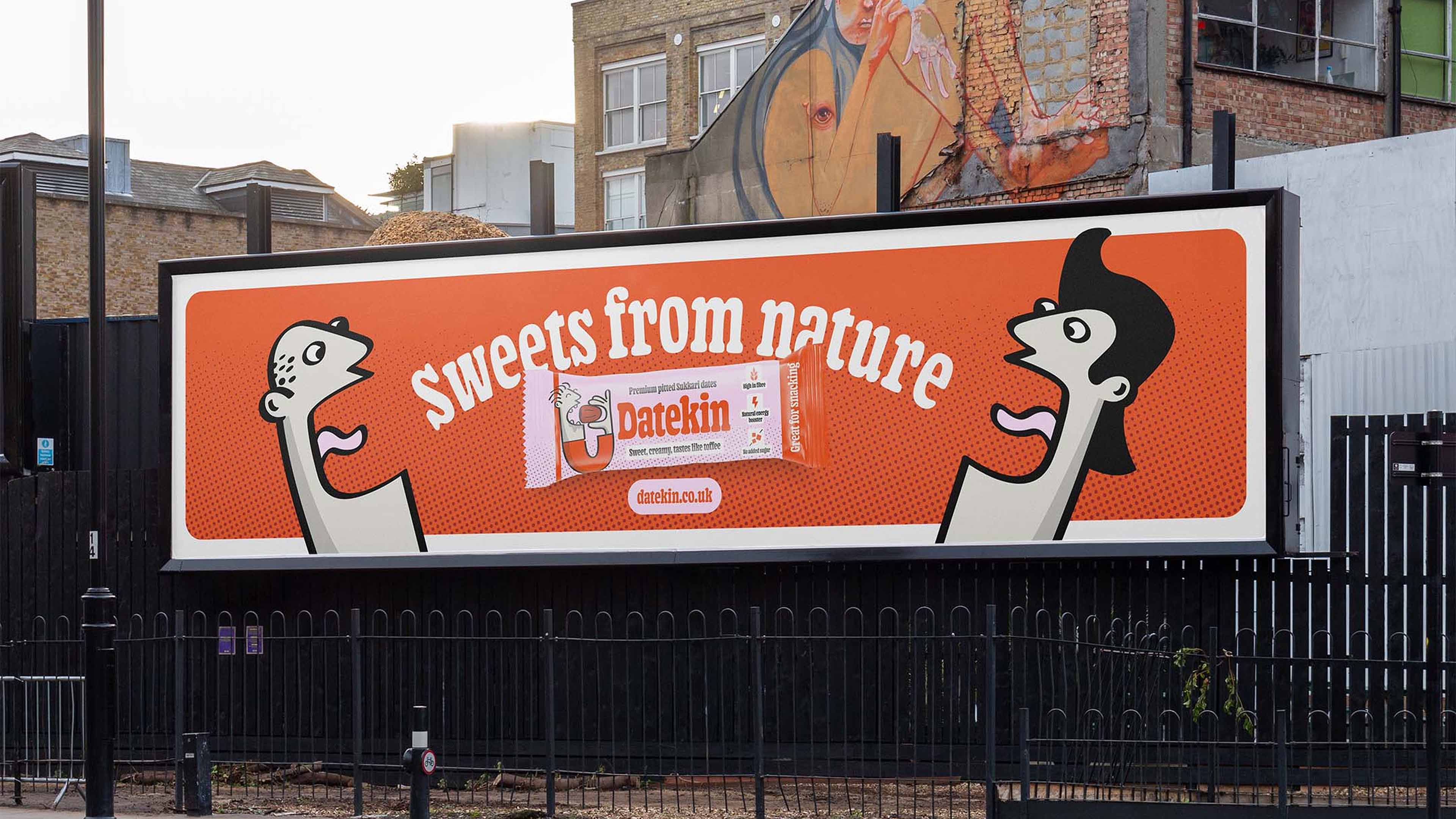 英國零食品牌Datekin品牌創建策劃塑造，崇尚快樂多彩和毫不掩飾的享受