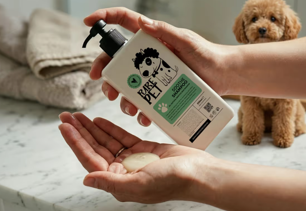 Pure Pet高端犬類清潔護理品牌包裝設計，寵物包裝臨床護理與情感品牌塑造的完美結合-上海包裝設計公司