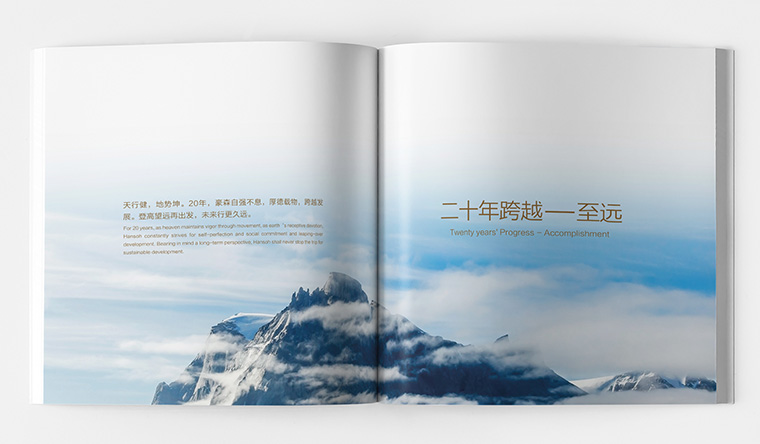 豪森醫(yī)藥20周年慶企業(yè)紀(jì)念宣傳畫(huà)冊(cè)設(shè)計(jì)-上海畫(huà)冊(cè)設(shè)計(jì)公司