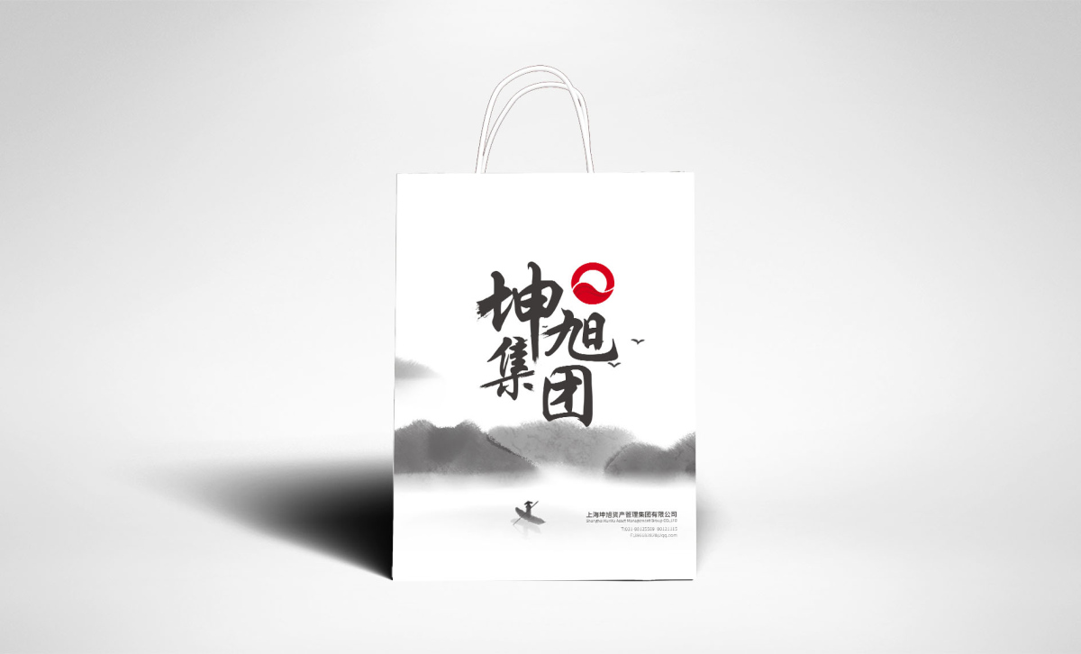 坤旭集團(tuán)企業(yè)文化MI策劃建設(shè)與公司llogo設(shè)計(jì)vi設(shè)計(jì)，濃濃中國風(fēng)